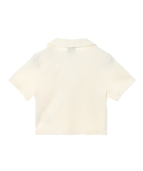 JORDAN BRAND（ジョーダンブランド）の「NIKE WMNS JORDAN KNIT SLD S/S TOP FN5397-133（シャツ/ブラウス・レディース・オフホワイト・LARGE/MEDIUM）」の2枚目の写真