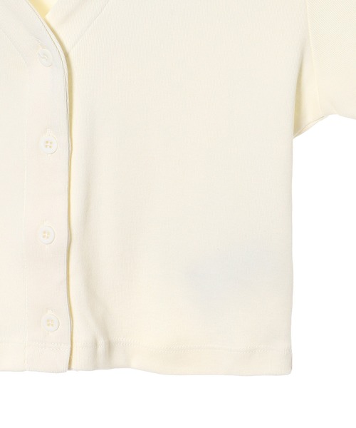 JORDAN BRAND（ジョーダンブランド）の「NIKE WMNS JORDAN KNIT SLD S/S TOP FN5397-133（シャツ/ブラウス・レディース・オフホワイト・LARGE/MEDIUM）」の3枚目の写真