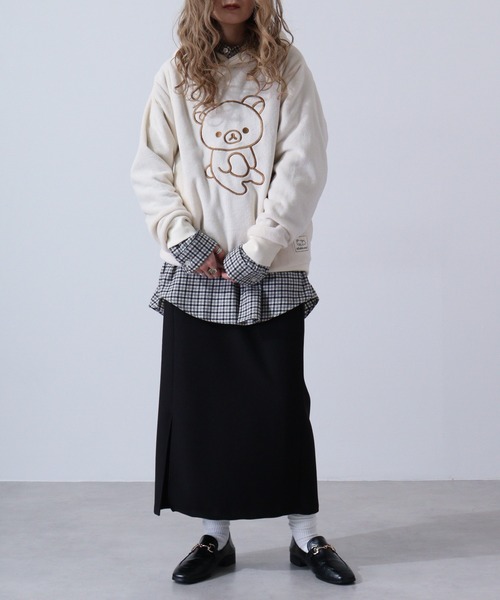 セール】Rilakkuma リラックマボアフリースプルパーカー（パーカー