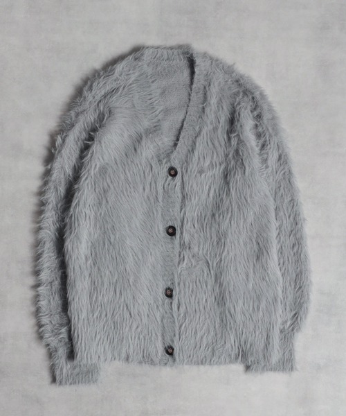 Bonjour Sagan(ボンジュールサガン)の「ニットカーディガン(カーディガン/ボレロ・レディース・ライトグレー・FREE)」の4枚目の写真