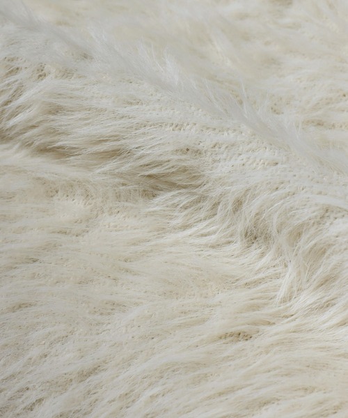 Bonjour Sagan(ボンジュールサガン)の「ニットカーディガン(カーディガン/ボレロ・レディース・ライトグレー・FREE)」の7枚目の写真