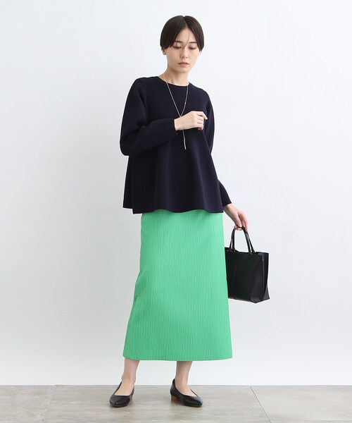 INDIVI(インディヴィ)の「◆【合皮/レース柄】パンチングパンプス(パンプス・レディース・ブラック/オフホワイト・25/35/45)」の9枚目の写真