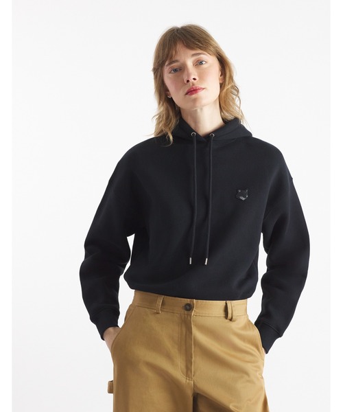 【MAISON KITSUNE】 メゾンキツネ コンフォート フード セール】BOLD FOX HEAD PATCH COMFORT HOODIE（パーカー