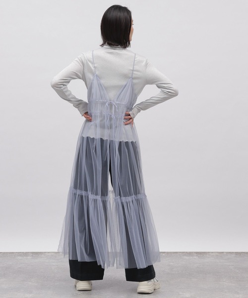 LAKOLE（ラコレ）の「ラメメロータートル / 102416（Tシャツ/カットソー・レディース・ライトグレー/ブラック/ライム・SMALL/MEDIUM）」の11枚目の写真