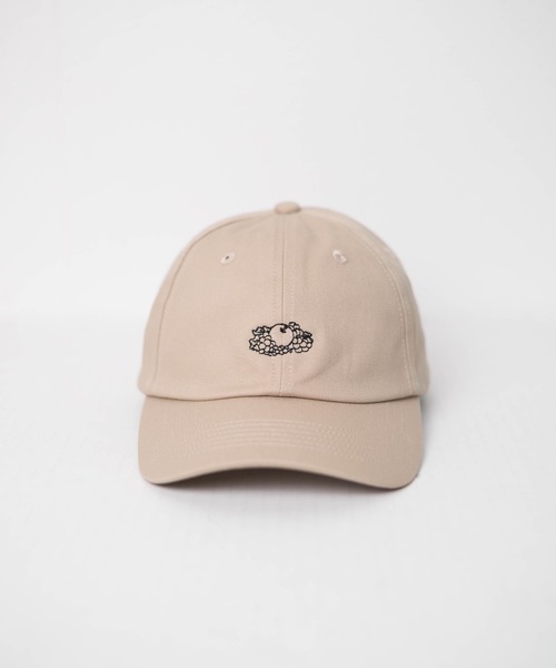 FRUIT OF THE LOOM(フルーツオブザルーム)の「■FRUIT OF THE LOOM■ 店舗限定 LOGO MONO TONE CAP(キャップ・メンズ・ホワイト/ブラック/ベージュ・FREE)」の3枚目の写真