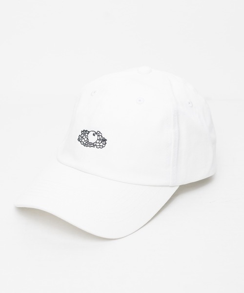 FRUIT OF THE LOOM(フルーツオブザルーム)の「■FRUIT OF THE LOOM■ 店舗限定 LOGO MONO TONE CAP(キャップ・メンズ・ホワイト/ブラック/ベージュ・FREE)」の4枚目の写真