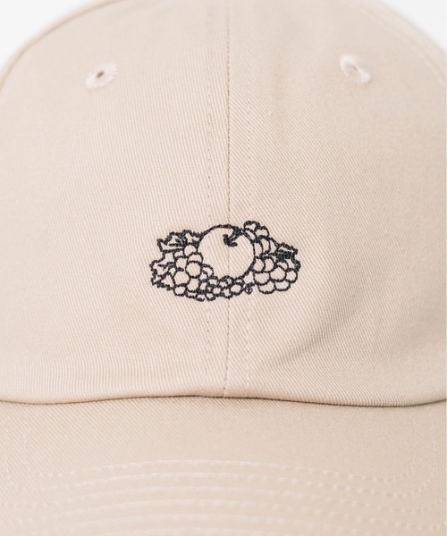 FRUIT OF THE LOOM(フルーツオブザルーム)の「■FRUIT OF THE LOOM■ 店舗限定 LOGO MONO TONE CAP(キャップ・メンズ・ホワイト/ブラック/ベージュ・FREE)」の7枚目の写真