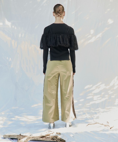 AULA AILA(アウラアイラ)の「マルチパブリックトラックパンツ(その他パンツ・レディース・グリーン/ネイビー/ブラック・0/1)」の13枚目の写真