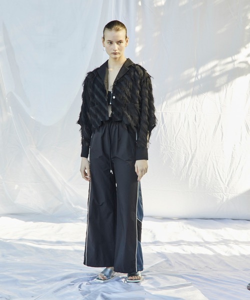 AULA AILA(アウラアイラ)の「マルチパブリックトラックパンツ(その他パンツ・レディース・グリーン/ネイビー/ブラック・0/1)」の12枚目の写真