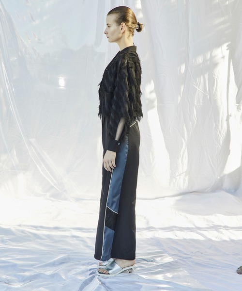 AULA AILA(アウラアイラ)の「マルチパブリックトラックパンツ(その他パンツ・レディース・グリーン/ネイビー/ブラック・0/1)」の9枚目の写真