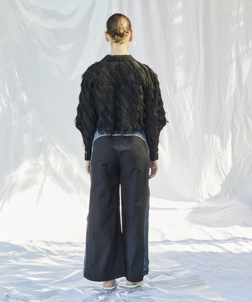 AULA AILA(アウラアイラ)の「マルチパブリックトラックパンツ(その他パンツ・レディース・グリーン/ネイビー/ブラック・0/1)」の18枚目の写真