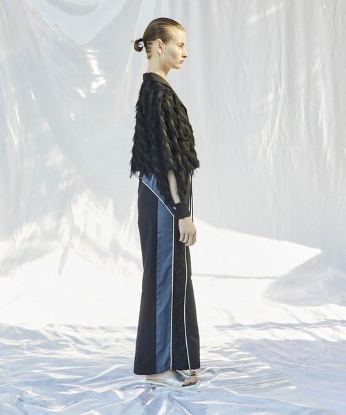 AULA AILA(アウラアイラ)の「マルチパブリックトラックパンツ(その他パンツ・レディース・グリーン/ネイビー/ブラック・0/1)」の10枚目の写真