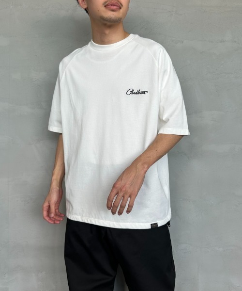PENDLETON（ペンドルトン）の「[PENDLETON/ペンドルトン] 別注 ネイティブ柄バックプリント ドローコードTシャツ（Tシャツ/カットソー・レディース・ブラック系その他/ブルー/ブラック/ベージュ/ホワイト/ホワイト系その他・S/M/L/XL）」の15枚目の写真