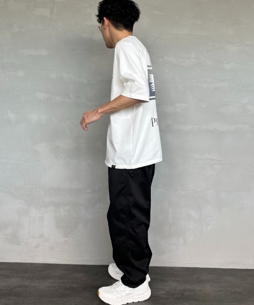 PENDLETON（ペンドルトン）の「[PENDLETON/ペンドルトン] 別注 ネイティブ柄バックプリント ドローコードTシャツ（Tシャツ/カットソー・レディース・ブラック系その他/ブルー/ブラック/ベージュ/ホワイト/ホワイト系その他・S/M/L/XL）」の19枚目の写真