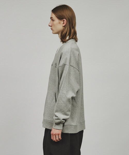 tk.TAKEO KIKUCHI（ティーケータケオキクチ）の「◆エンブロスウェットカーディガン（カーディガン/ボレロ・メンズ・ブラック/グレー系4・02/03）」の10枚目の写真