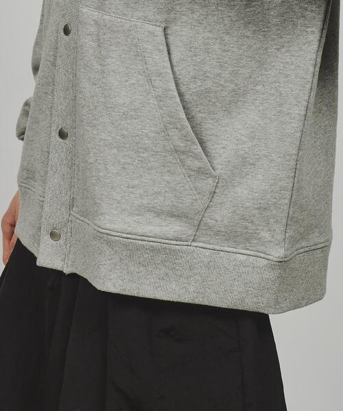 tk.TAKEO KIKUCHI（ティーケータケオキクチ）の「◆エンブロスウェットカーディガン（カーディガン/ボレロ・メンズ・ブラック/グレー系4・02/03）」の8枚目の写真