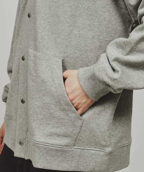 tk.TAKEO KIKUCHI（ティーケータケオキクチ）の「◆エンブロスウェットカーディガン（カーディガン/ボレロ・メンズ・ブラック/グレー系4・02/03）」の13枚目の写真