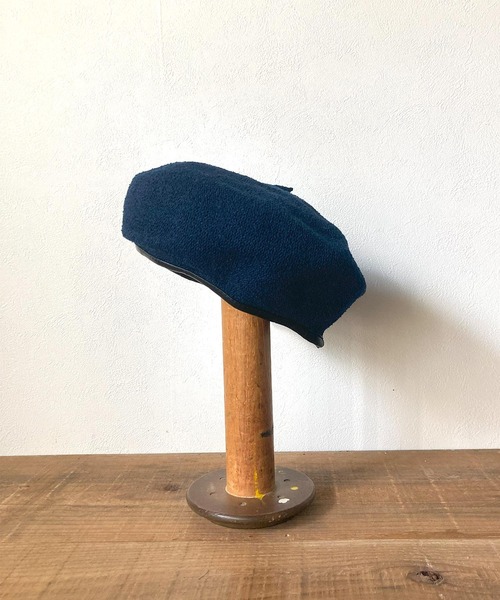 salle de bal（サルデバル）の「パイピングサーモベレー帽 サマーベレー  SPH-B004P SPI（ハンチング/ベレー帽・レディース・アイボリー/ネイビー/グレー・FREE）」の12枚目の写真