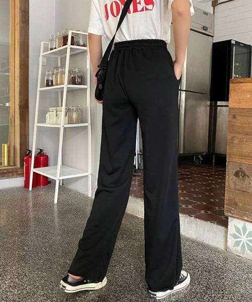 Miniministore(ミニミニストア)の「ダメージ スウェットパンツ レディース(スウェットパンツ・レディース・ライトグレー/ブラック・M/L)」の22枚目の写真