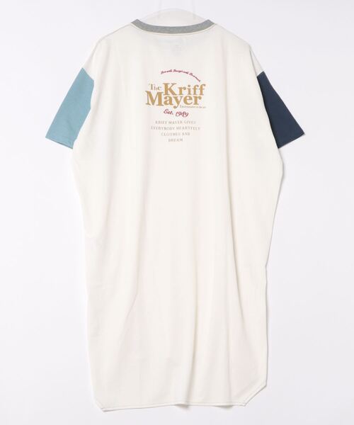 KRIFF MAYER Lady's Collection(クリフメイヤーレディースコレクション)の「ウェットプロテクトワンピ(ワンピース・レディース・カラフル/ネイビー/チャコール/サックスブルー/オレンジ系その他/グレー/オフホワイト・LARGE/MEDIUM)」の12枚目の写真