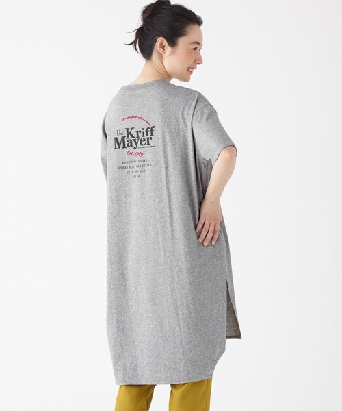 KRIFF MAYER Lady's Collection(クリフメイヤーレディースコレクション)の「ウェットプロテクトワンピ(ワンピース・レディース・カラフル/ネイビー/チャコール/サックスブルー/オレンジ系その他/グレー/オフホワイト・LARGE/MEDIUM)」の3枚目の写真