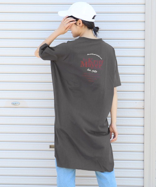 KRIFF MAYER Lady's Collection(クリフメイヤーレディースコレクション)の「ウェットプロテクトワンピ(ワンピース・レディース・カラフル/ネイビー/チャコール/サックスブルー/オレンジ系その他/グレー/オフホワイト・LARGE/MEDIUM)」の4枚目の写真