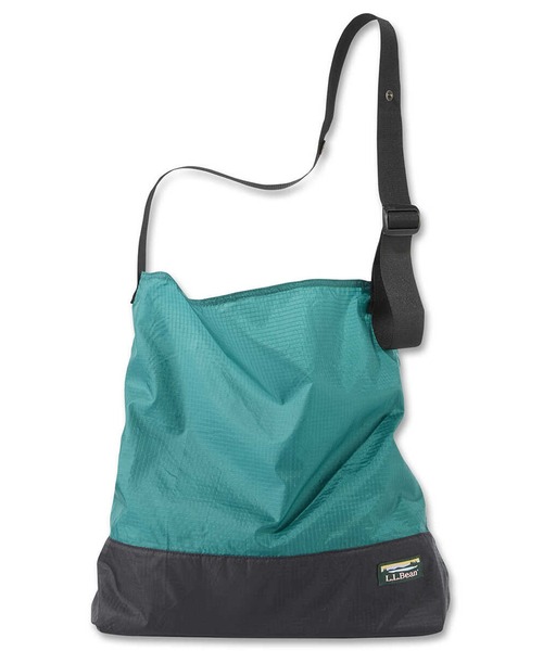 L.L.Bean（エルエルビーン）の「L.L.Bean/エル・エル・ビーン FOLDABLE ECO BAG CB エコバッグ（エコバッグ/サブバッグ・メンズ・ネイビー/ブルー系2/ブルー系1・FREE）」の3枚目の写真