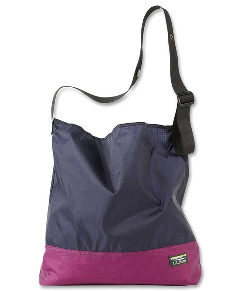 L.L.Bean（エルエルビーン）の「L.L.Bean/エル・エル・ビーン FOLDABLE ECO BAG CB エコバッグ（エコバッグ/サブバッグ・メンズ・ネイビー/ブルー系2/ブルー系1・FREE）」の2枚目の写真