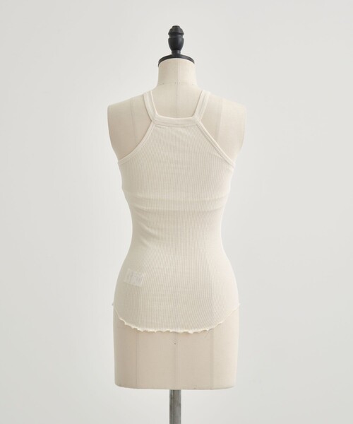 HAKUJI ハクジ ブラトップ アイボリー ツイストコットンブラタンク HAKUJI ハクジ Twist cotton bra tank ツイスト コットン ブラ
