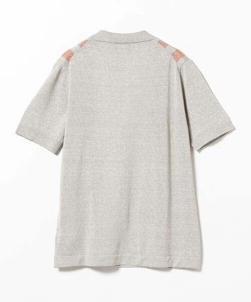 BEAMS F(ビームスエフ)の「MORGANO / リネンコットン 12ゲージ ボーリングシャツ(シャツ/ブラウス・メンズ・グリーン/オレンジ系その他6・44/46/48)」の5枚目の写真