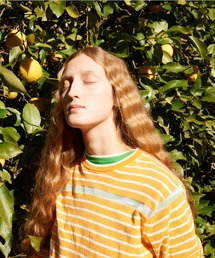 human woman | ◆シアーボーダーニット(ニット/セーター)