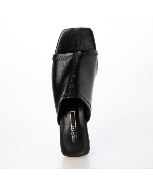 noyau（ノヤウ）の「スクエアトゥストレッチミュールサンダル（サンダル・レディース・シルバー/ブラック/ホワイト/シルバー系その他・S/M/L/LL）」の22枚目の写真