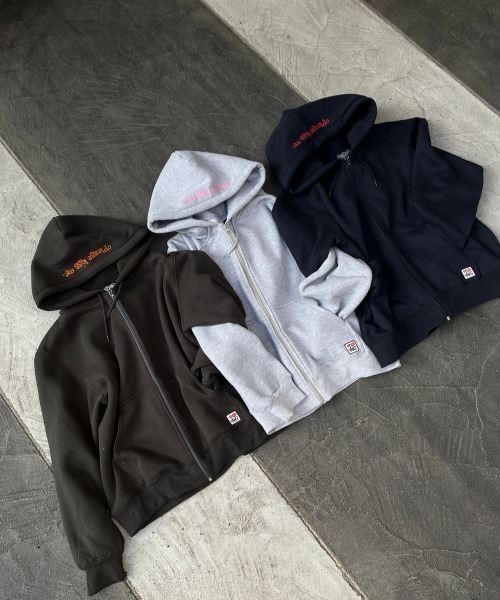 kiss full zip hoodie（パーカー）｜Nope Girl（ノープガール）の