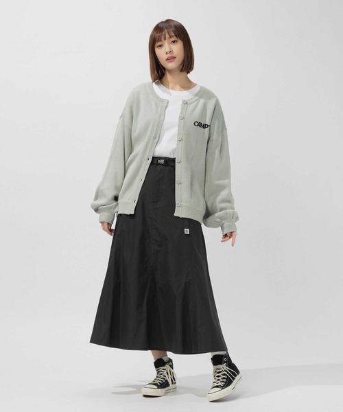 CAMP7（キャンプセブン）の「【CAMP7】クライミングフレアスカート（スカート・レディース・ブラック/ベージュ・M/L）」の8枚目の写真