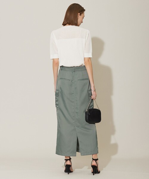 ICB(アイシービー)の「【洗える】 レースニットトップス(ニット/セーター・レディース・アイボリー系/ブラック系・LARGE)」の9枚目の写真