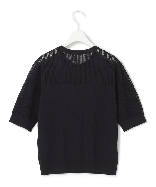 ICB(アイシービー)の「【洗える】 レースニットトップス(ニット/セーター・レディース・アイボリー系/ブラック系・LARGE)」の15枚目の写真
