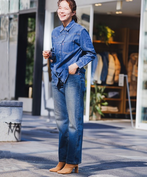 Levi's（リーバイス）の「Levi's/リーバイス ウエスタンシャツ ダーク