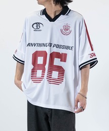 JOHN'S CLOSET | 【13】襟付き サッカーゲームTシャツ(Tシャツ/カットソー)