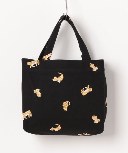 猫まっしぐら　トートバッグ　ハンドメイド　ブラック　ベルト付き お洒落刺繍猫 トートバッグ 黒猫 トートバッグ ranco 通販