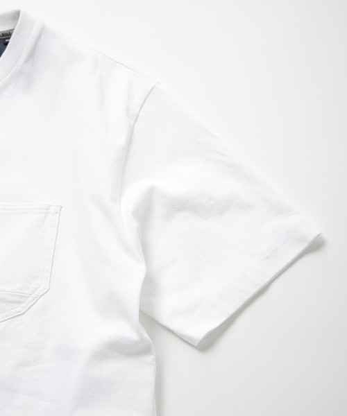 MEN'S BIGI(メンズビギ)の「【DENHAM/デンハム】〈collaboration〉ポケットTシャツ(Tシャツ/カットソー・メンズ・ネイビー/ホワイト/ブルー・02/03)」の16枚目の写真