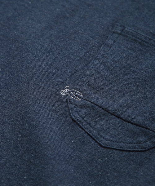 MEN'S BIGI(メンズビギ)の「【DENHAM/デンハム】〈collaboration〉ポケットTシャツ(Tシャツ/カットソー・メンズ・ネイビー/ホワイト/ブルー・02/03)」の14枚目の写真