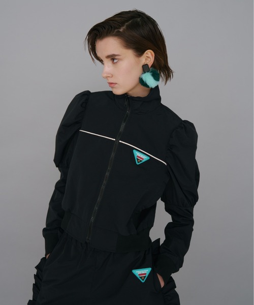 NON TOKYO（ノントーキョー）の「NON TOKYO/ノントーキョー/バイカラーファーイヤリング（イヤリング・レディース・ブルー/イエロー/グリーン・FREE）」の10枚目の写真