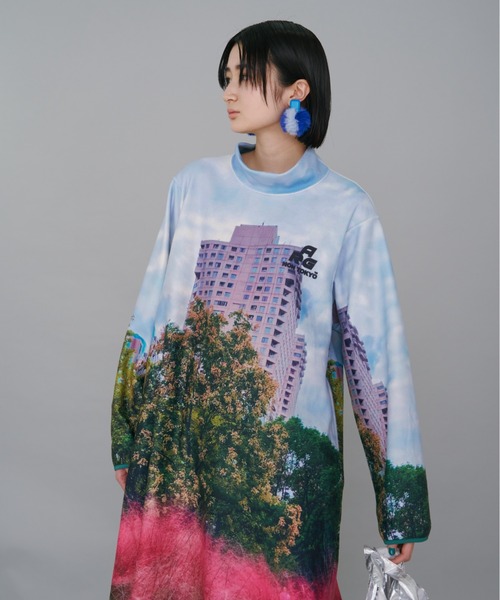 NON TOKYO（ノントーキョー）の「NON TOKYO/ノントーキョー/バイカラーファーイヤリング（イヤリング・レディース・ブルー/イエロー/グリーン・FREE）」の16枚目の写真