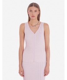 Maison Kitsune（メゾンキツネ）の「BABY FOX PATCH RIBBED TANK TOP