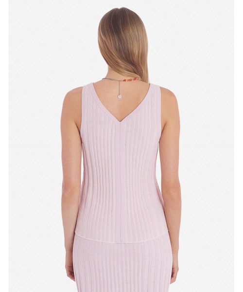 Maison Kitsune（メゾンキツネ）の「BABY FOX PATCH RIBBED TANK TOP