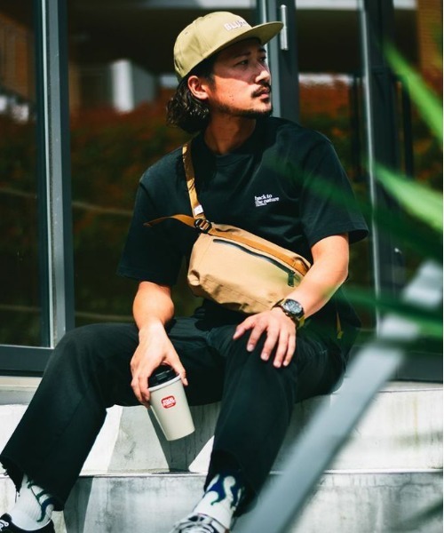 AS2OV(アッソブ)の「【AS2OV/アッソブ】 CORDURA 305D WATER PROOF FUNNY PACK(ボディバッグ/ウエストポーチ・メンズ・ブラック/カーキ・FREE)」の17枚目の写真