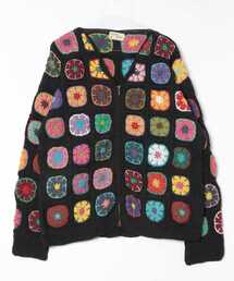 macmahon knitting mills Niche コットンカーディガン Namu Shop - Niche MacMahon Knitting Mills Crochet Cardigan