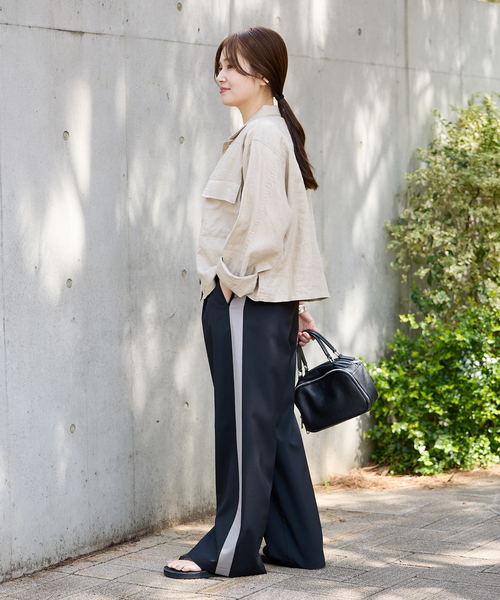 JOURNAL STANDARD ポリエステルトロラインパンツ ポリエステルトロラインパンツ（その他パンツ）｜JOURNAL