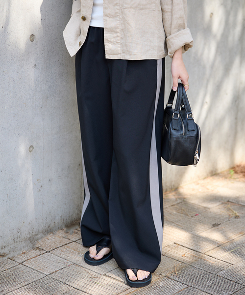 JOURNAL STANDARD 新品ポリエステルトロラインパンツ　※セール中 ポリエステルトロラインパンツ（その他パンツ）｜JOURNAL
