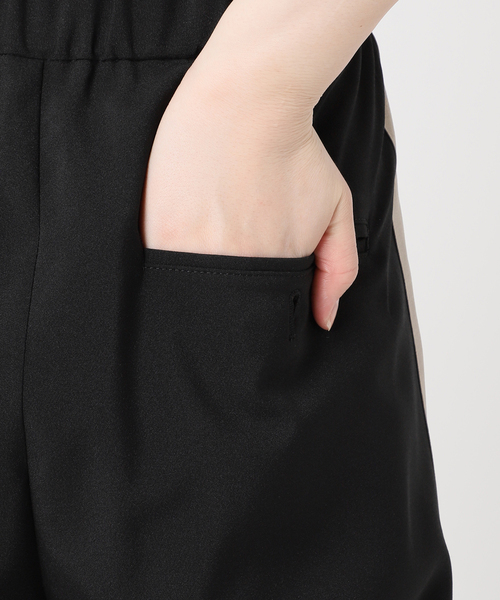 JOURNAL STANDARD（ジャーナルスタンダード）の「ポリエステルトロラインパンツ（その他パンツ・レディース・ブラック/ライトグレー・36/38）」の13枚目の写真